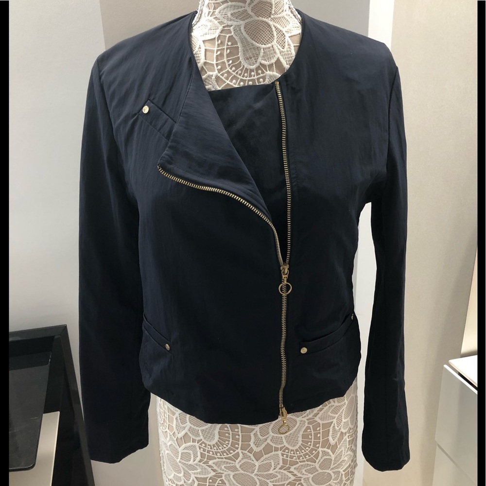 Italian short “motorcycle style” jacket